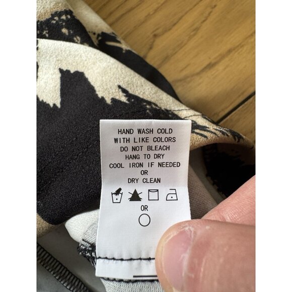 Melloday Womens Shirt Size XS Floral Polyester Blend Office Business Casual City - Picture 8 of 11